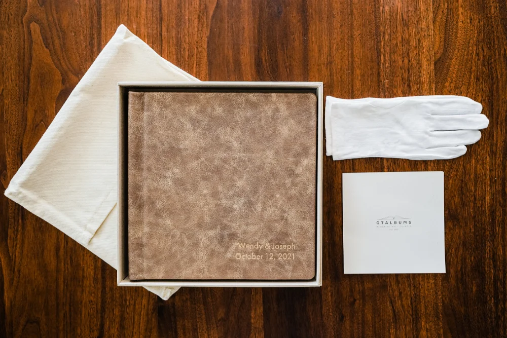 Hand-Crafted Wedding Albums