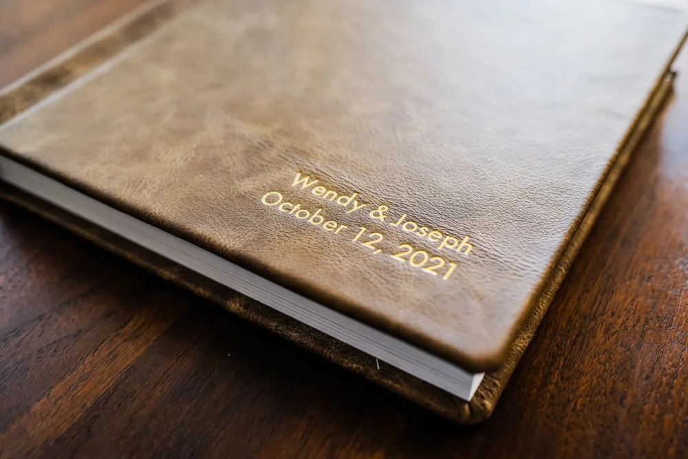 Hand-Crafted Wedding Albums